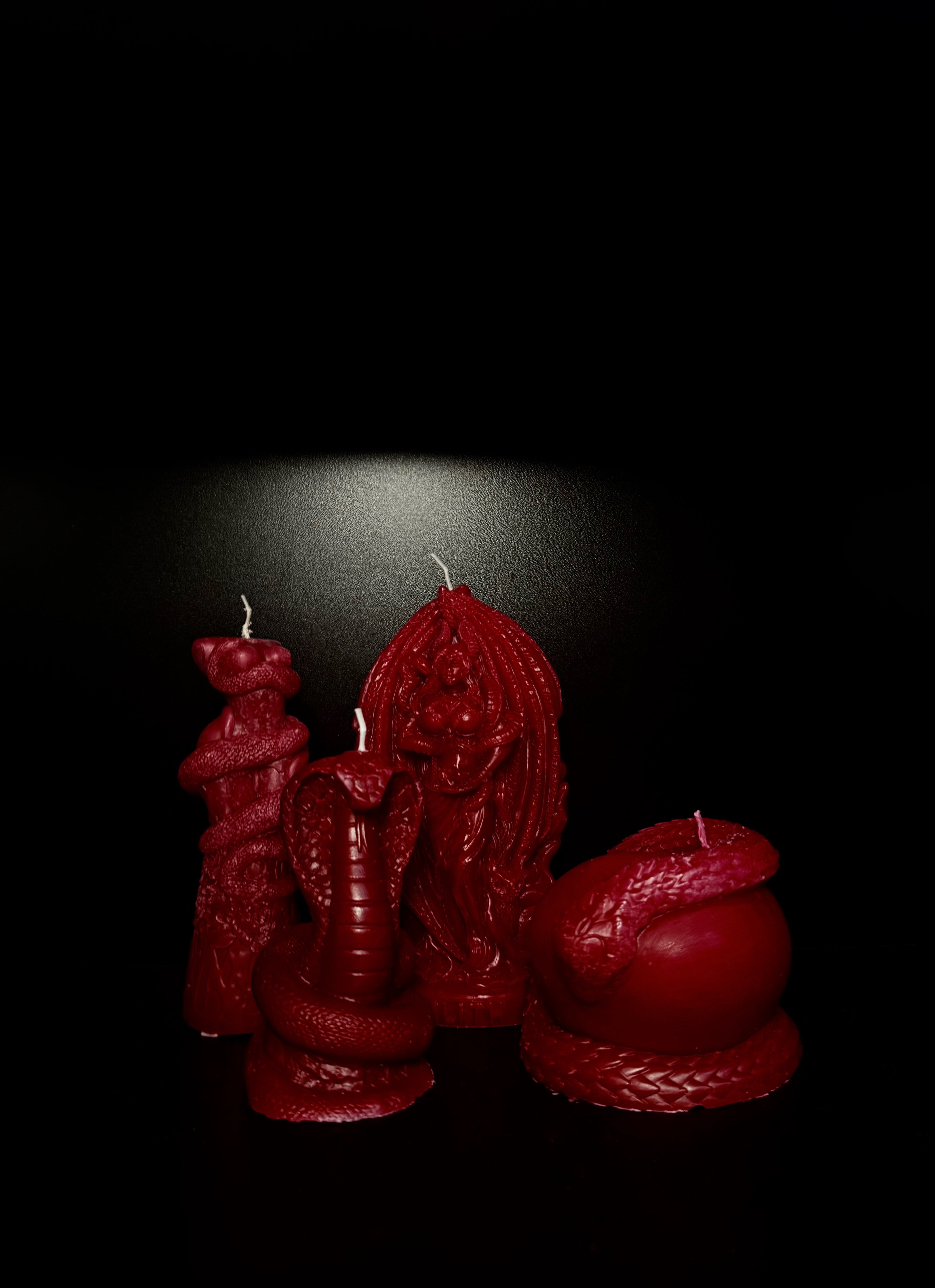 Lilith Devotional Offering Ritual Candle Set