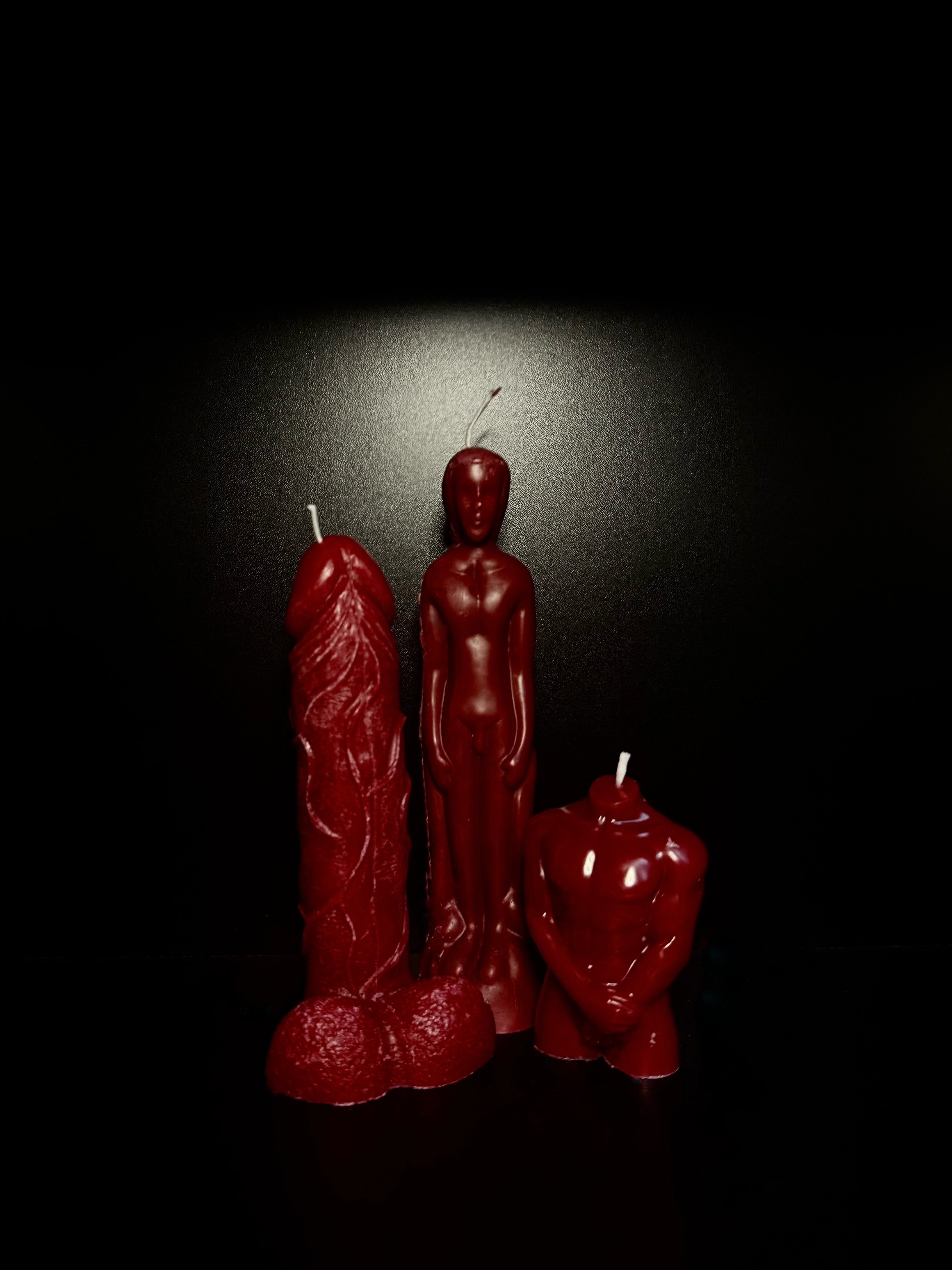 Only Get Hard/Wet For Me Ritual Candle Set