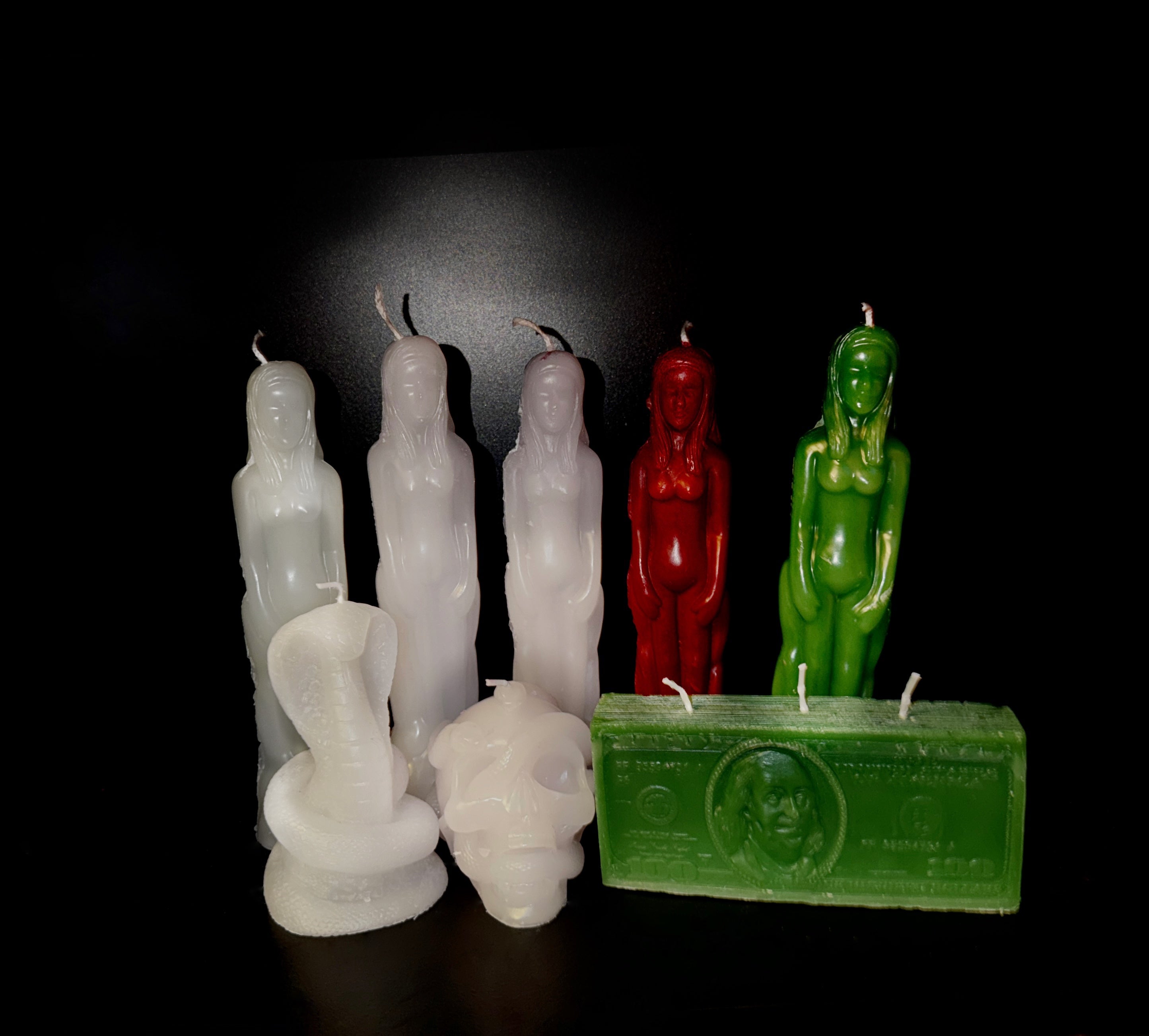 The 7 Days Of Wealth Magic Ritual Candle Set