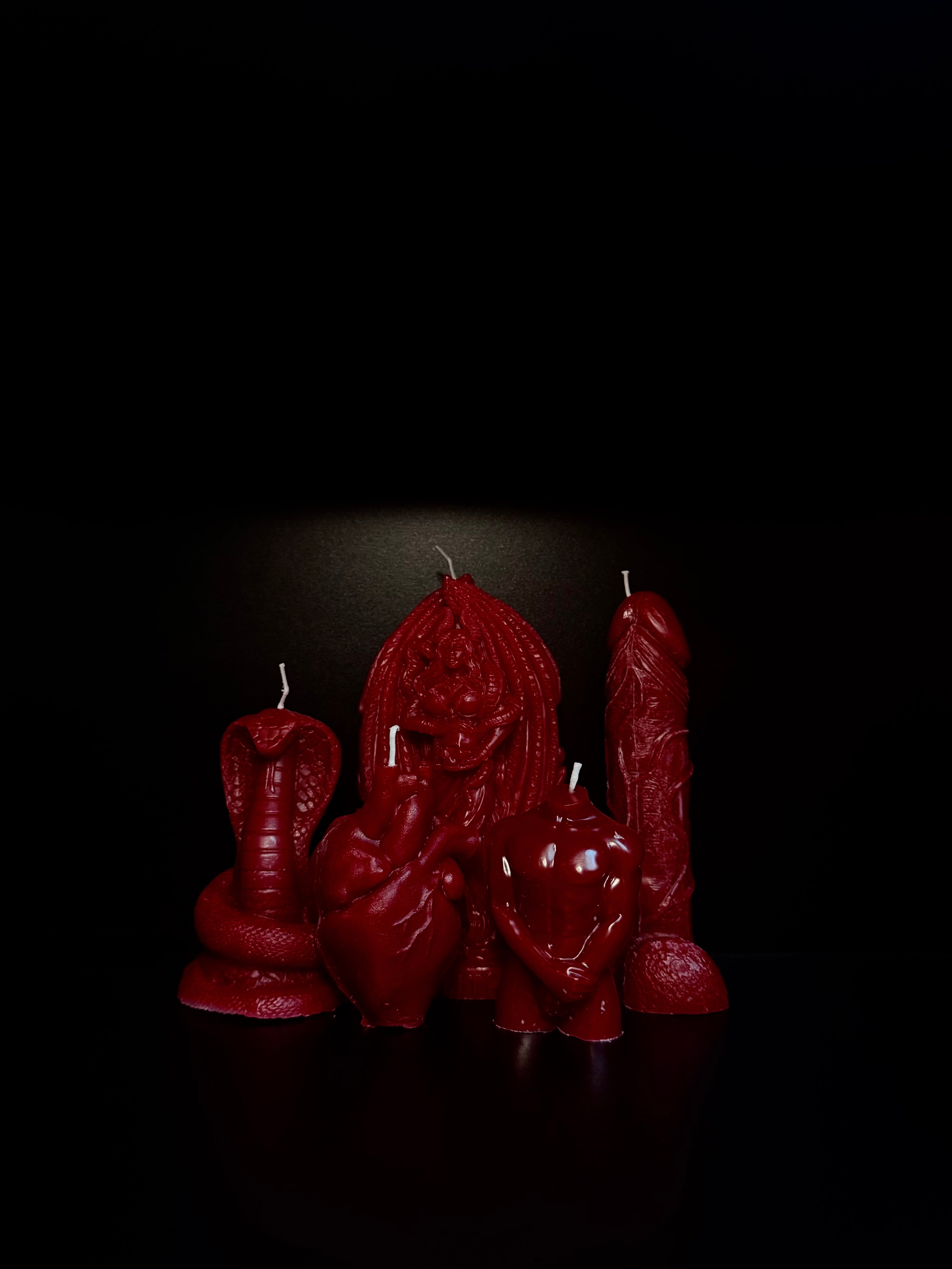 Lilith's Siren Glamour Ritual Candle Set